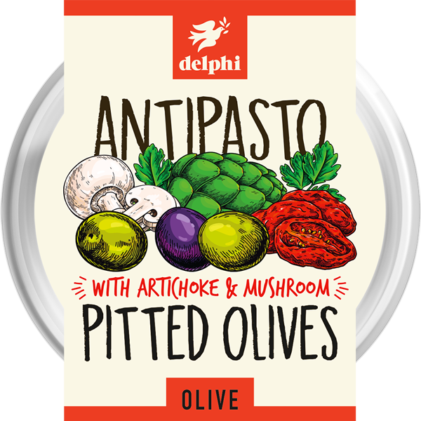 Delphi Olives and Tapas - Antipasto 160g