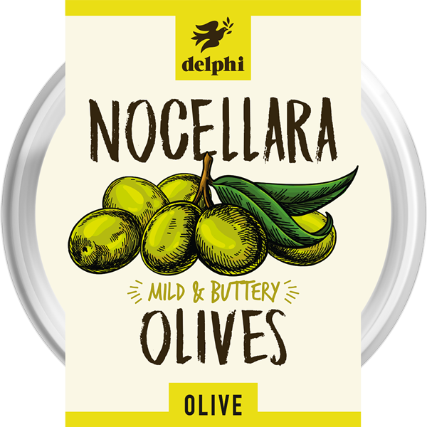 Delphi Olives & Tapas - Green Nocellara 160g