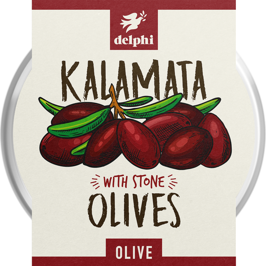 Delphi Olives and Tapas - Kalamata 160g