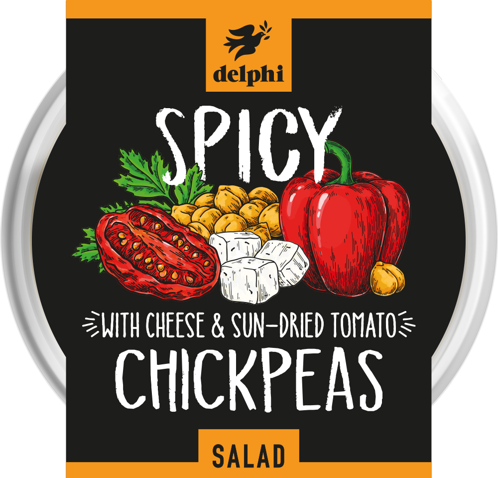 Delphi Salads - Chick Peas 220g