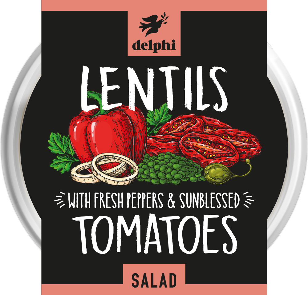 Delphi Salads - Lentil 220g