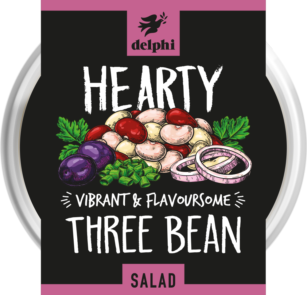 Delphi Salads - Three Bean 220g