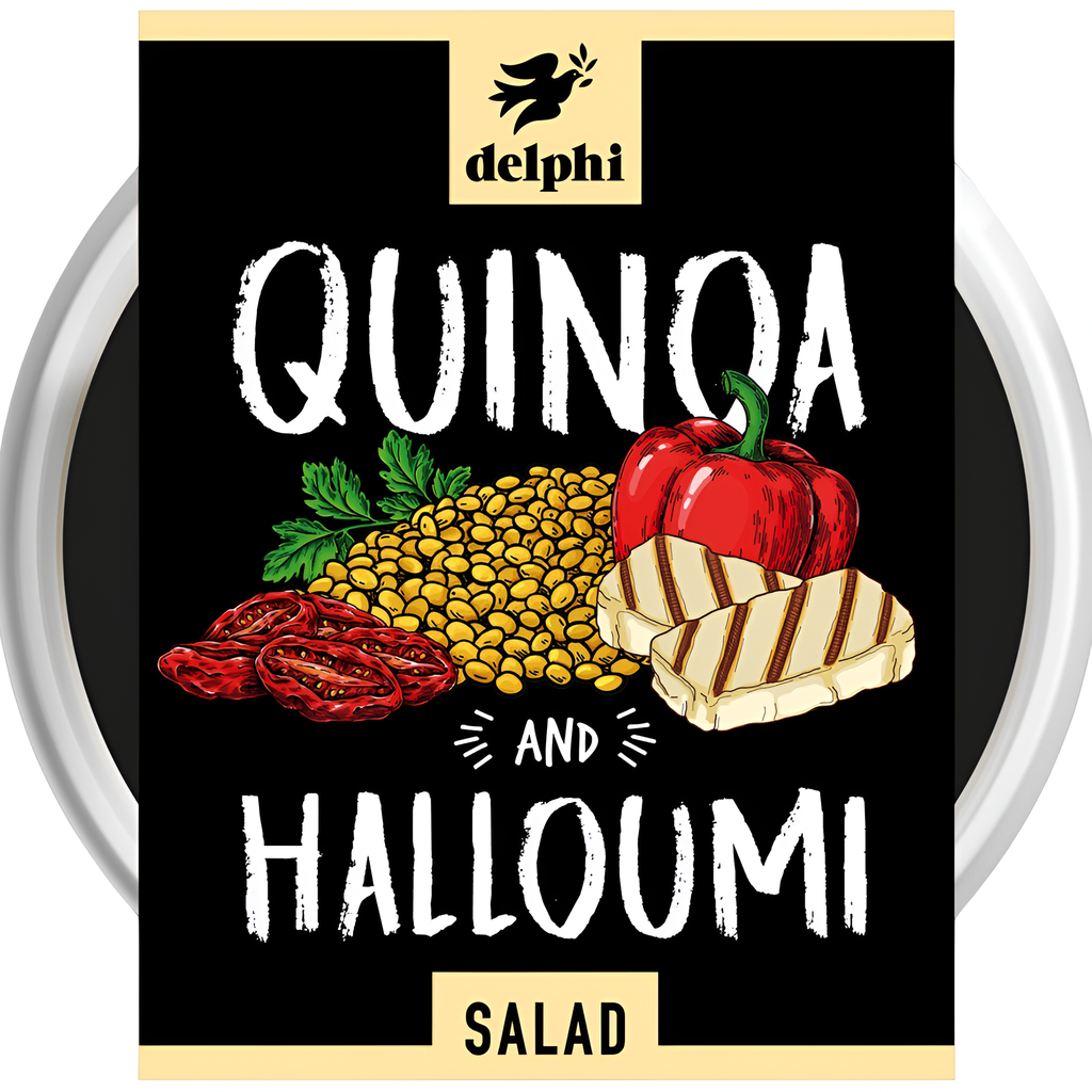 Delphi Salads - Quinoa and Halloumi 200g