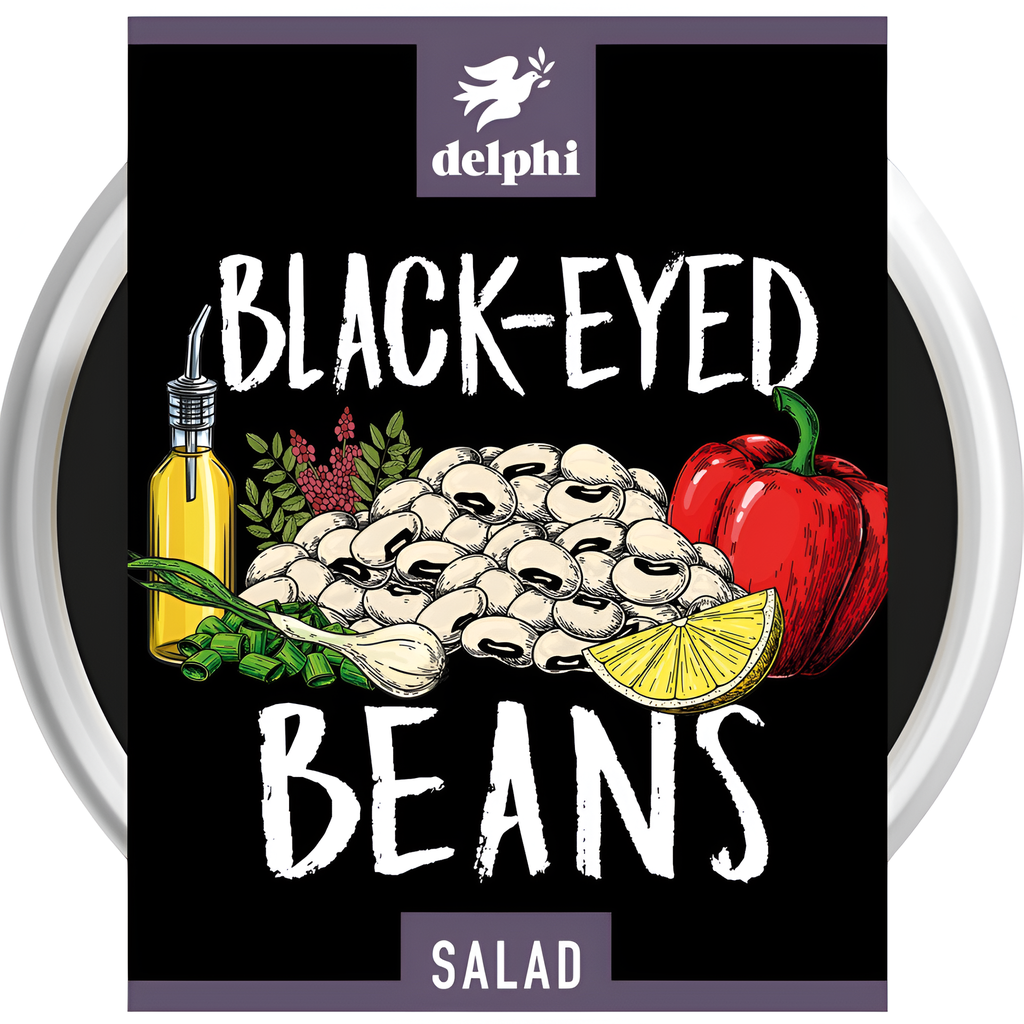 Delphi Salads - Black-Eyed Beans 200g