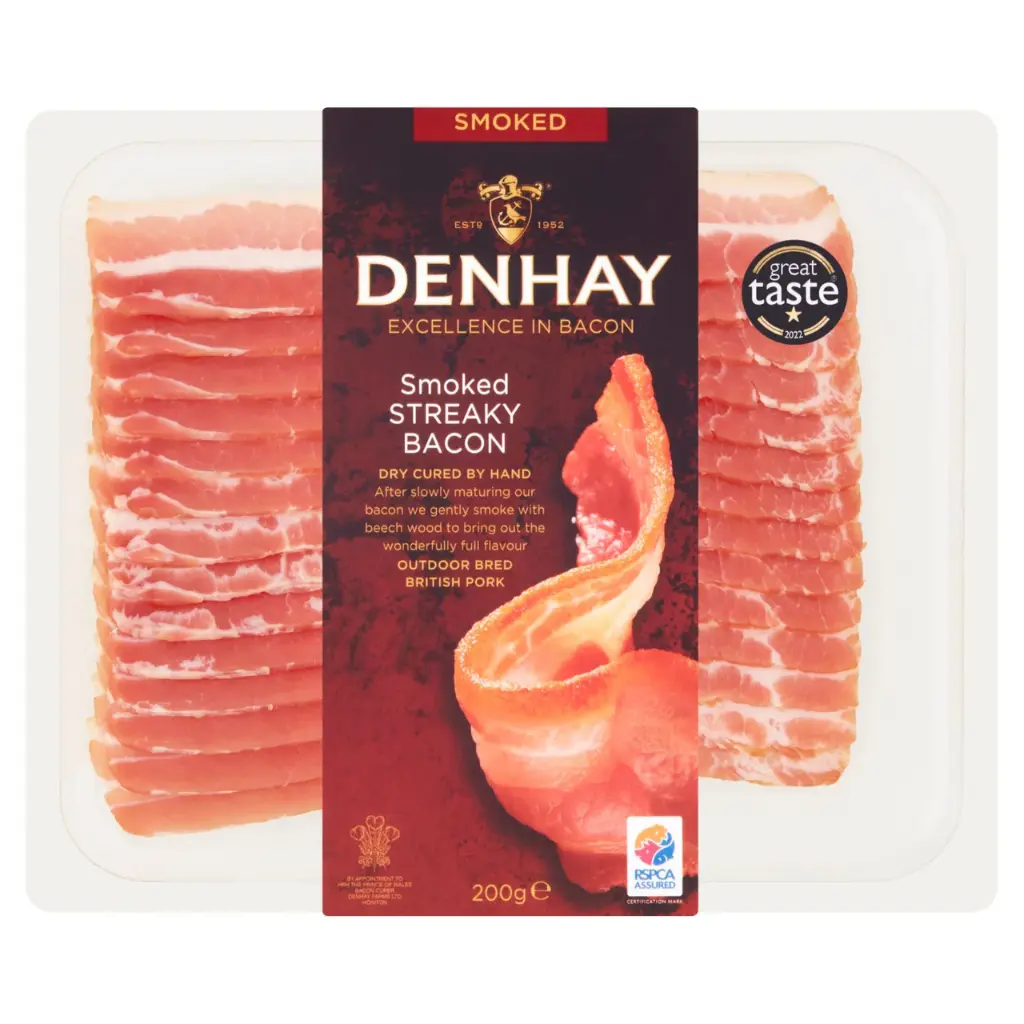 Denhay Traditional Bacon - Smoked Streaky 200g