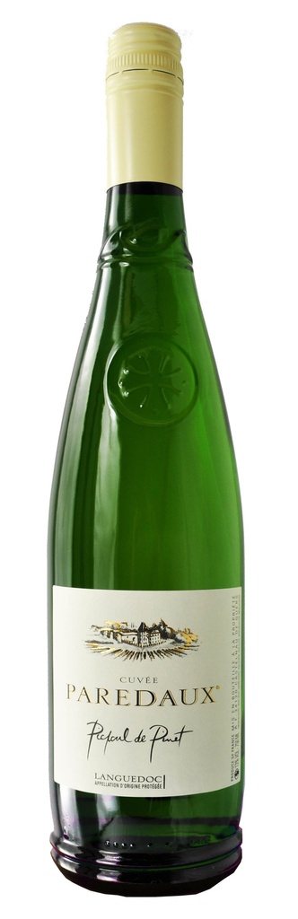 Domaine des Lauriers White Wine - Paredaux Picpoul de Pinet 2024 12.5% ABV X 6 X 750ml FRANCE