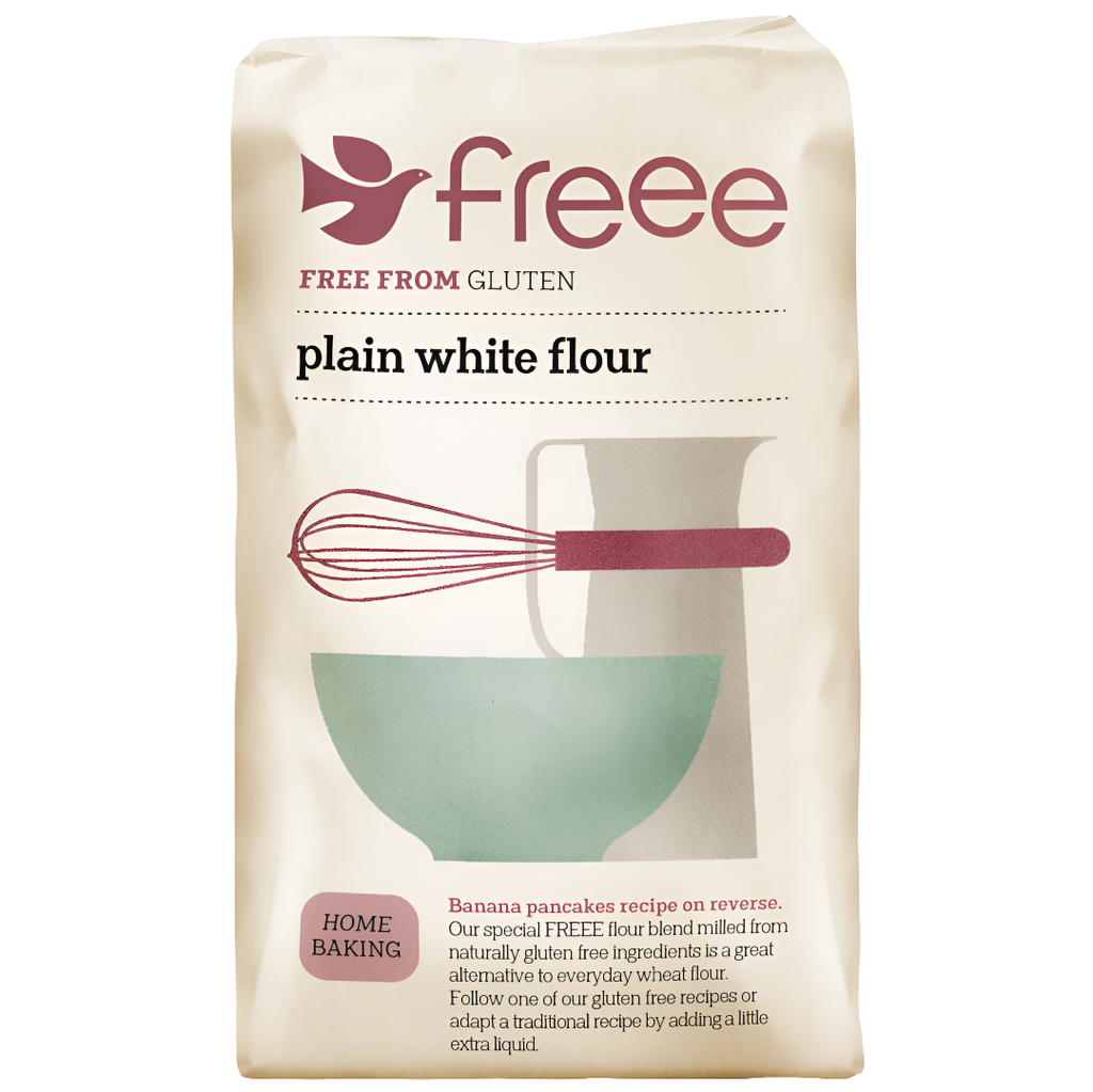 Doves Farm Flour - Freee Plain White GF X 5 X 1kg