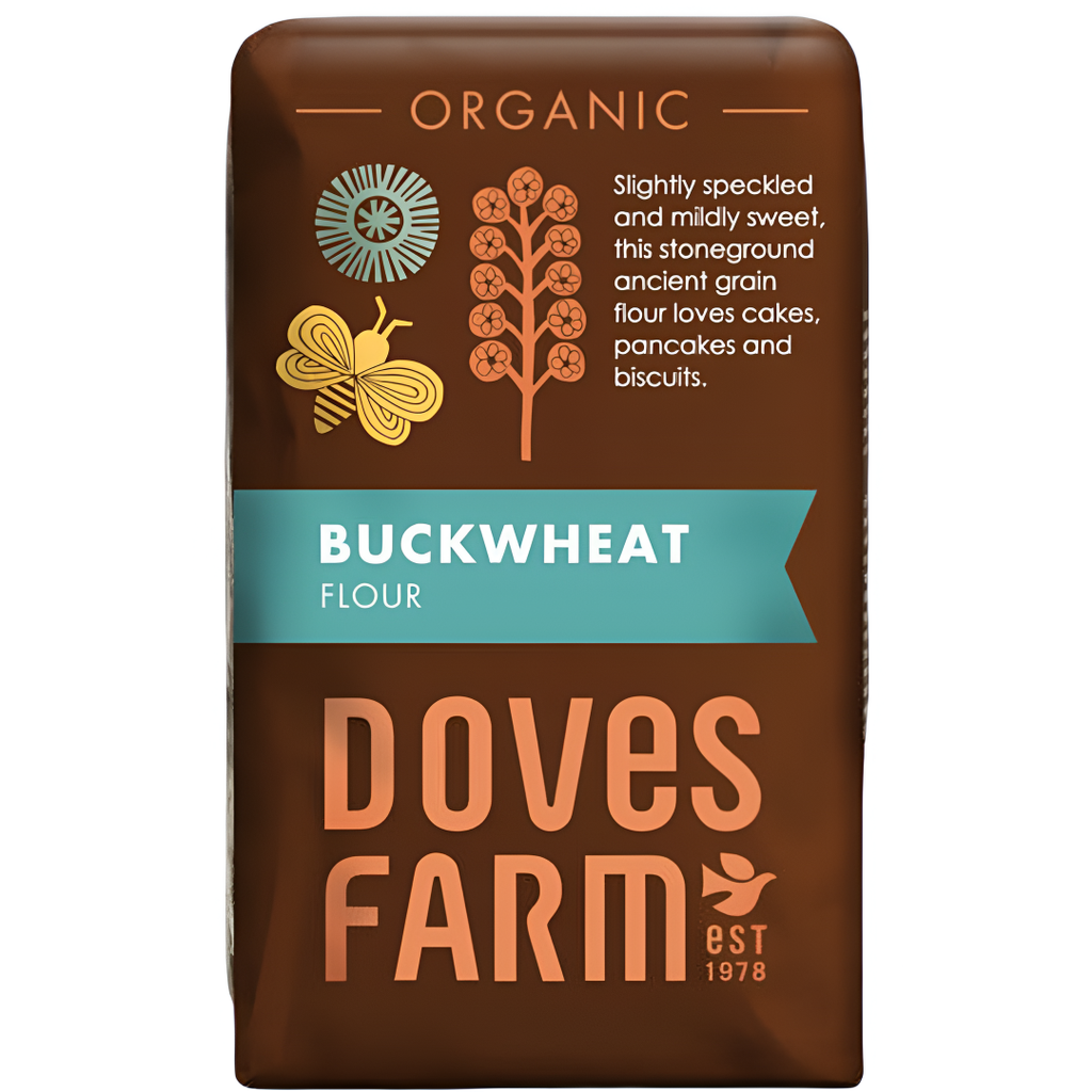 Doves Farm Flour - Organic Buckwheat X 5 X 1kg