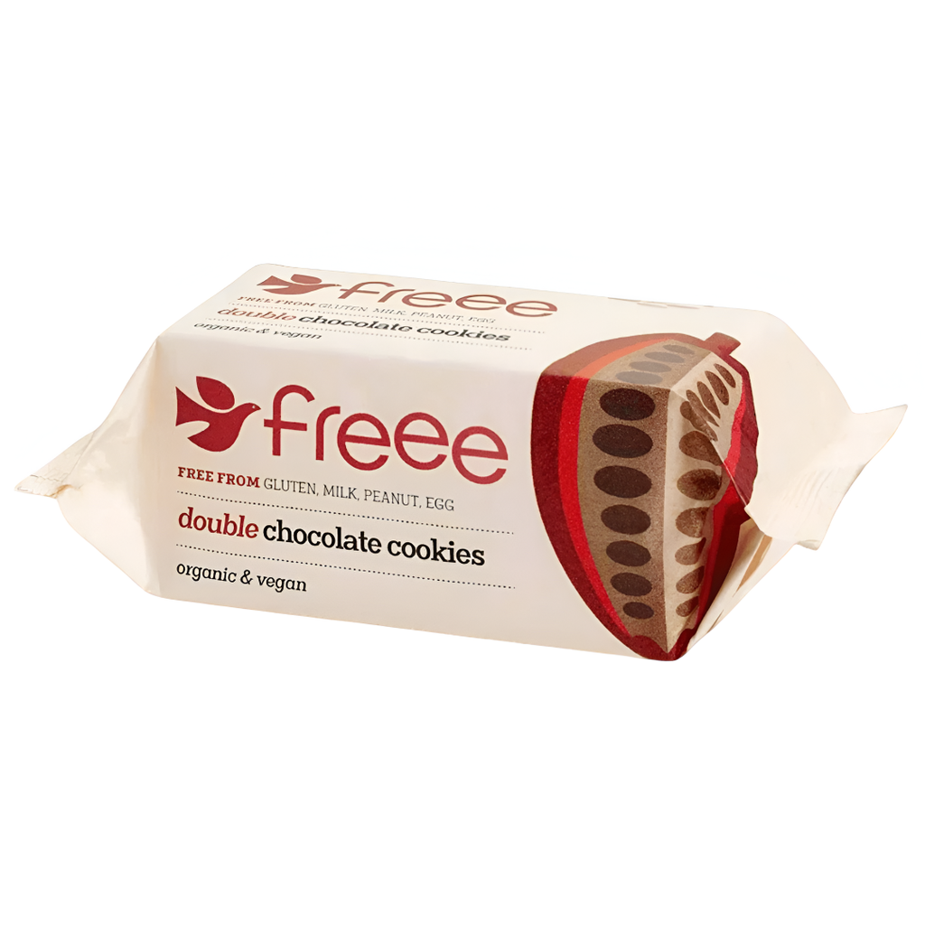 Doves Farms Cookies - Organic Double Chocolate Cookies X 12 X 180g