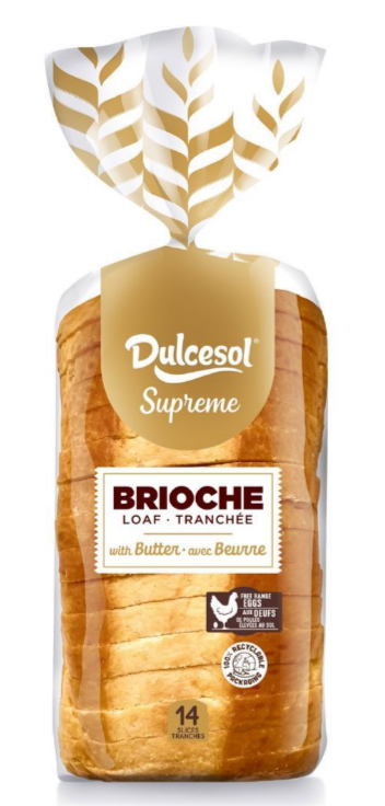 Dulcesol Bread - Brioche Loaf 450g