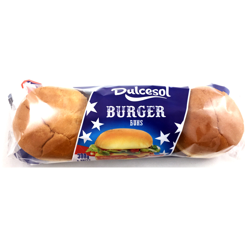 Dulcesol Buns - Plain Burger 6pc