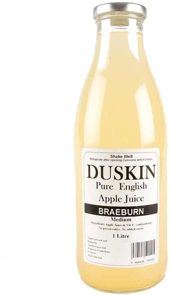 Duskins Apple Juice - BRAEBURN X 6 X 1L