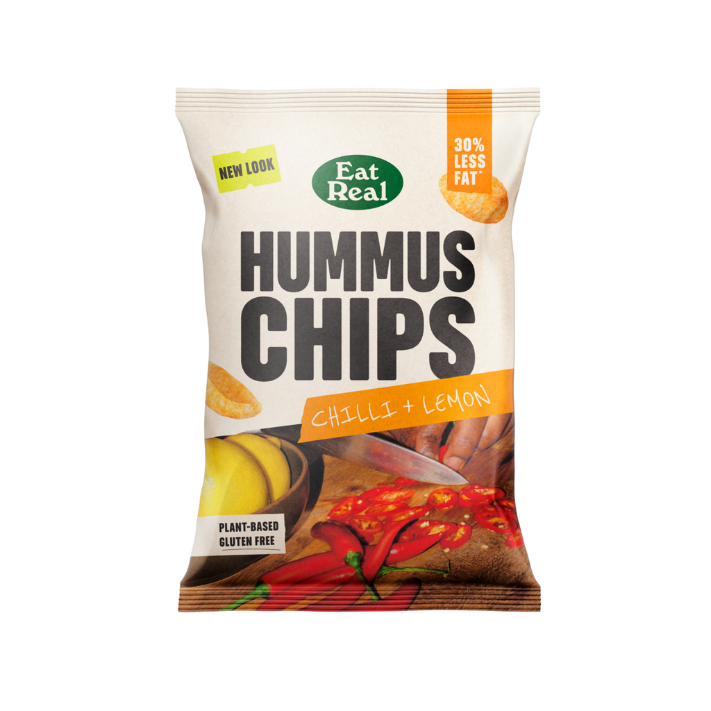 [33% OFF] Eat Real Hummus Chips - Chilli & Lemon X 10 X 110g