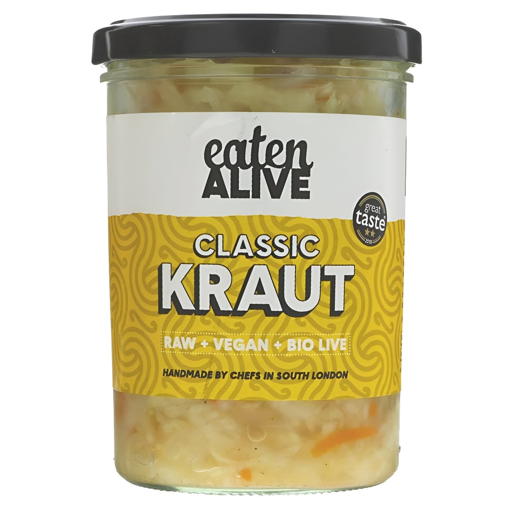 Eaten Alive Chilled Fermented Food - Classic Kraut 375g