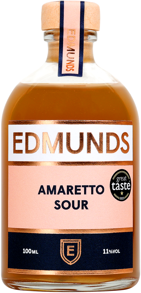 [20% OFF] Edmunds Bottled Cocktails - Amaretto Sour 11% ABV X 6 X 100ml