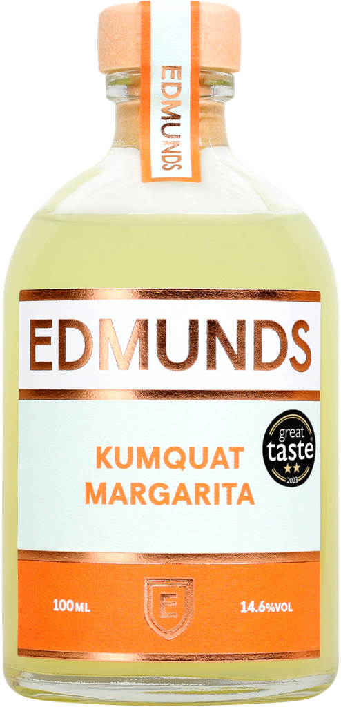 [20% OFF] Edmunds Bottled Cocktails - Kumquat Margarita 15% ABV X 6 X 100ml
