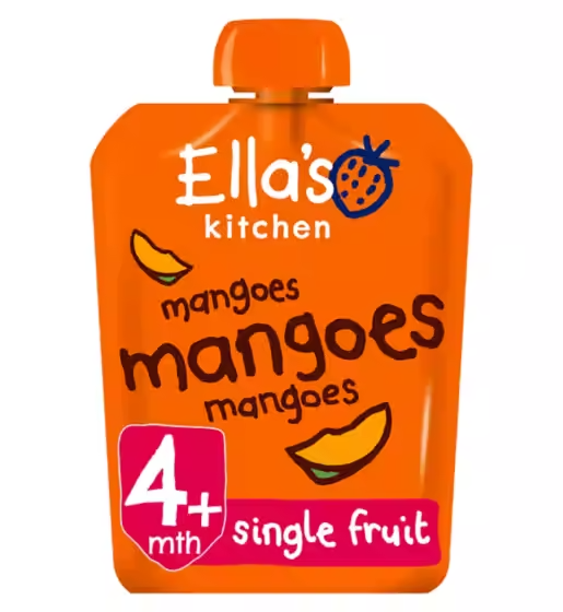 [15% OFF] Ellas Kitchen First Taste - Mangoes (EK151) X 7 X 70g