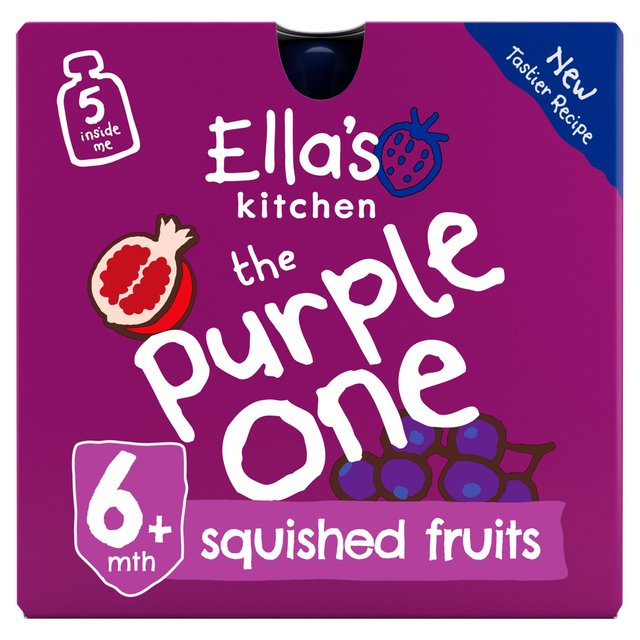 Ellas Kitchen Smoothie Fruit - Purple (EK054) X 12 X 90g