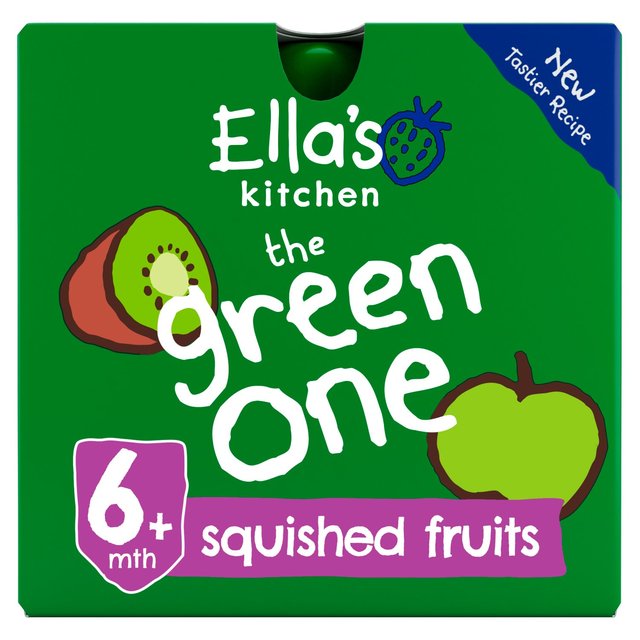 [15% OFF] Ellas Kitchen Smoothie Fruit - Green (EK055) X 12 X 90g