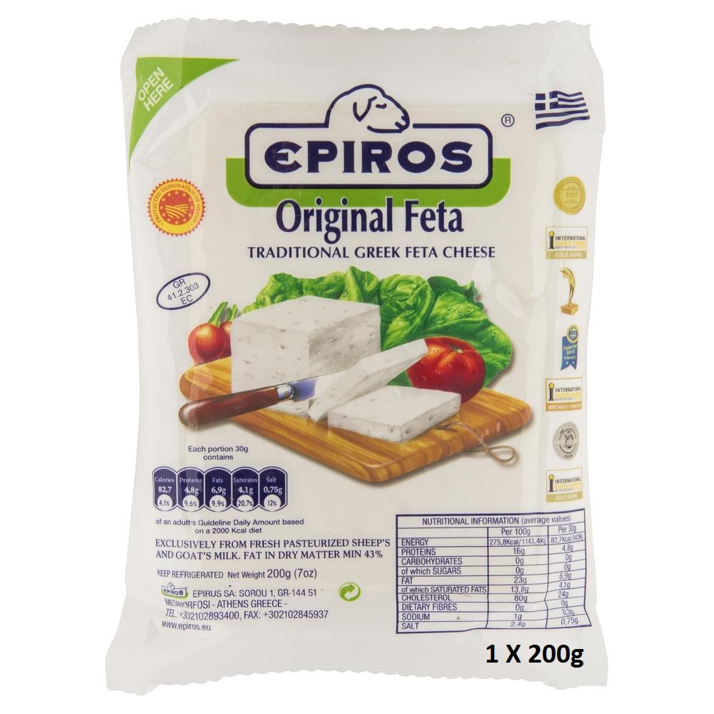 Epiros Greek Cheese - Original Feta 180g