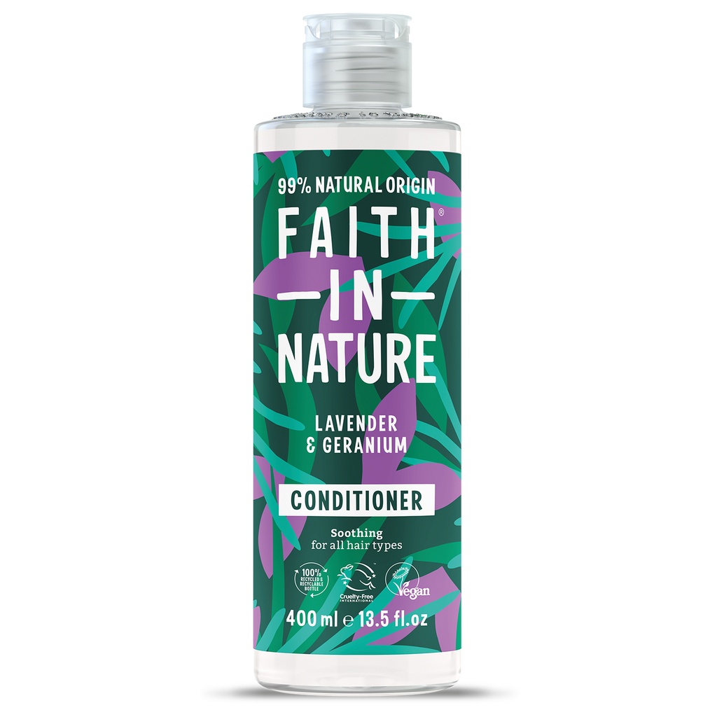 Faith In Nature Conditioner - Lavender & Geranium X 6 X 400ml