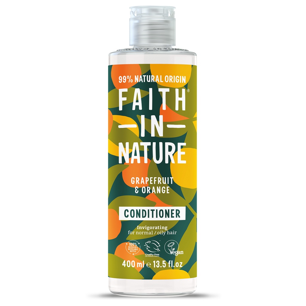 Faith In Nature Conditioner - Grapefruit and Orange X 6 X 400ml