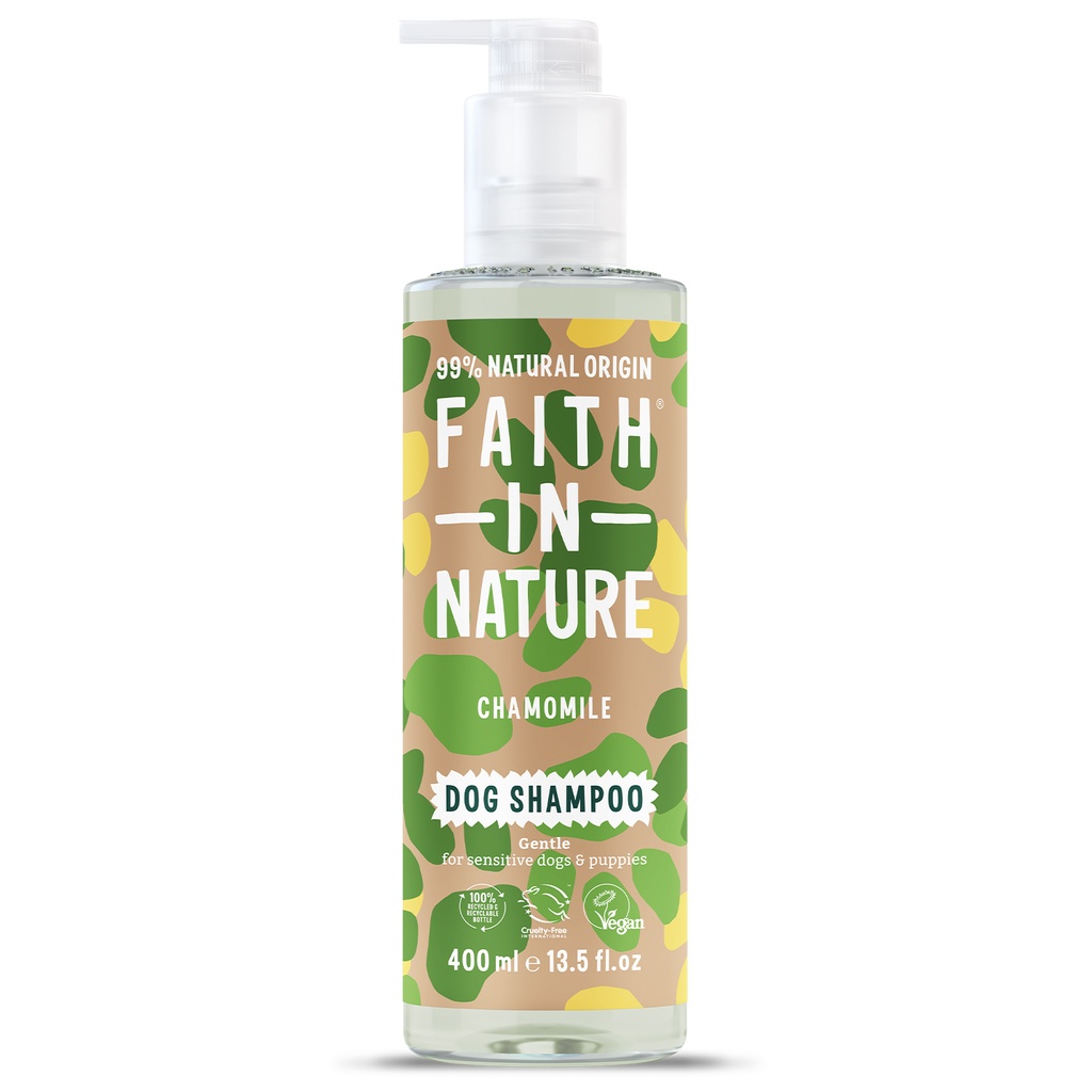 Faith In Nature Dog Shampoo - Chamomile X 6 X 400ml