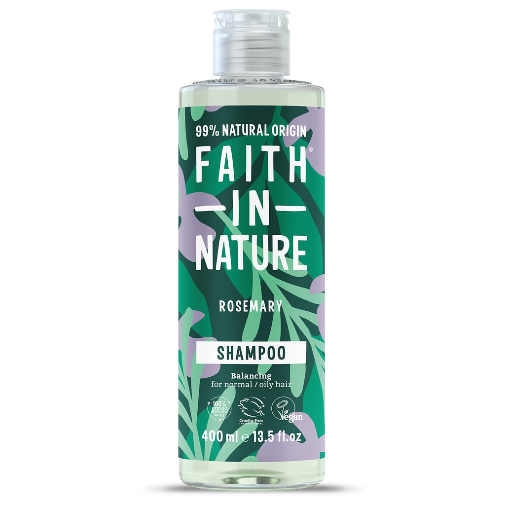 Faith In Nature Shampoo - Rosemary X 6 X 400ml
