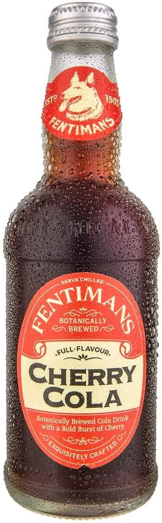 Fentimans Botanically Brewed Drinks - Cherry Cola X 12 X 275ml