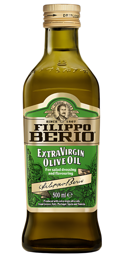 Filippo Berio Olive Oil - MEDIUM Extra Virgin X 6 X 500ml