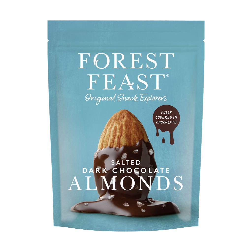 Forest Feast - Salted Dark Chocolate Almonds 05187 X 8 X 120g