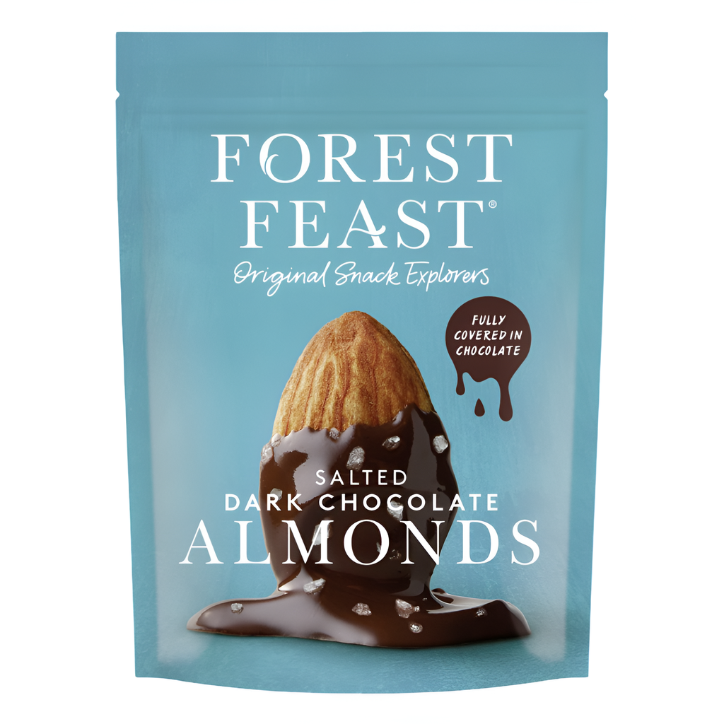 Forest Feast - Salted Dark Chocolate Almonds 05187 X 8 X 120g