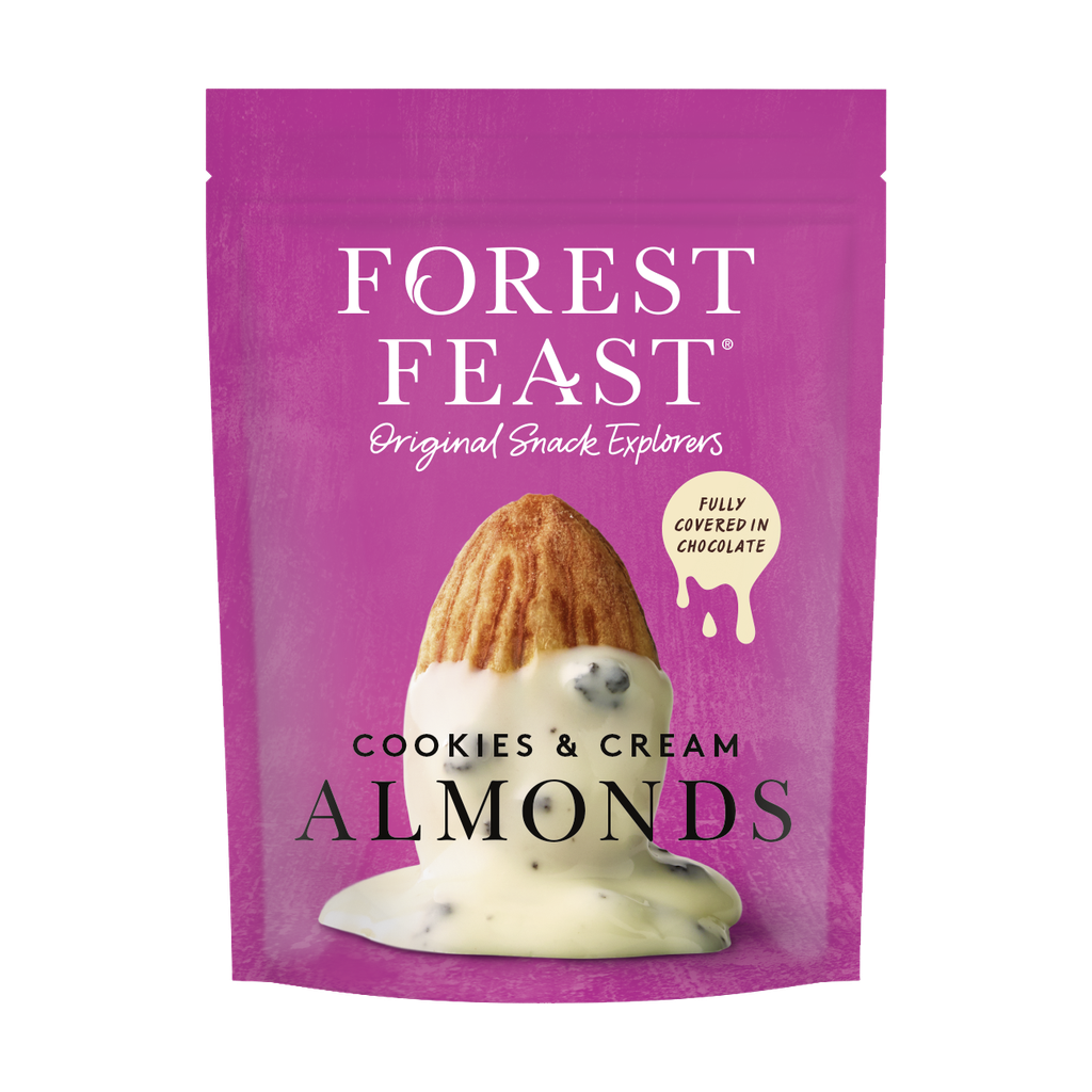 Forest Feast - Cookies & Cream Almonds 05191 X 8 X 120g