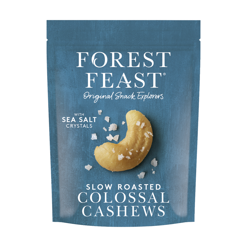 Forest Feast - Sea Salted Colossol Cashews 05026 X 8 X 120g