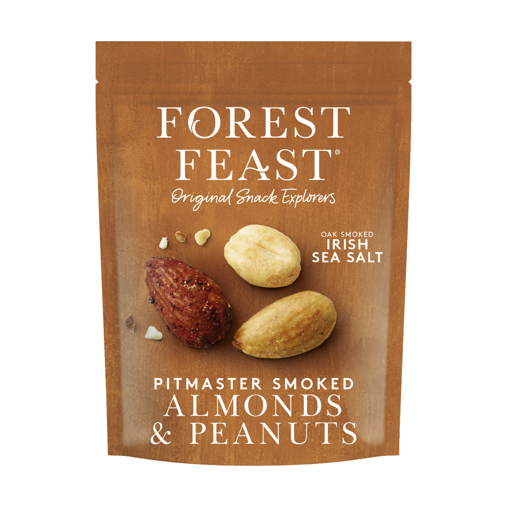 Forest Feast - Pitmaster Smoked Almonds & Peanuts 05034 X 8 X 120g