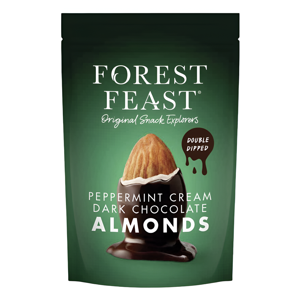 Forest Feast - Peppermint Cream Dark Choc Almonds 05994 X 8 X 120g