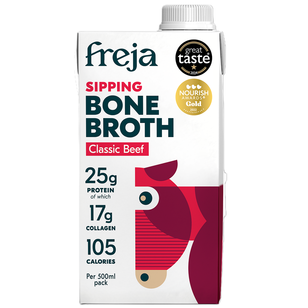 Freja Bone Broth - Beef X 6 X 500ml