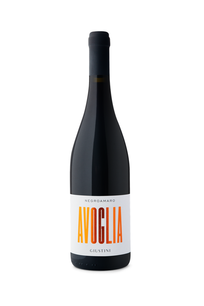 Giustini Red Wine - Avoglia Negroamaro 2023 Puglia 13.5% ABV X 6 X 750ml
