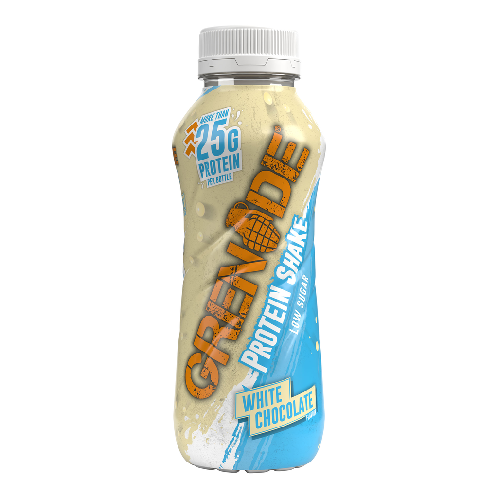 Grenade High Protein Shake - White Chocolate X 8 X 330ml