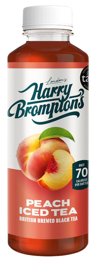 [20% OFF] Harry Bromptons Iced Tea - BOTTLE Peach X 12 X 500ml