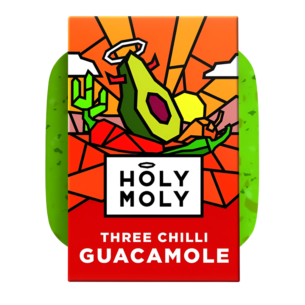 Holy Moly Dips - Three Chilli Guacamole 150g