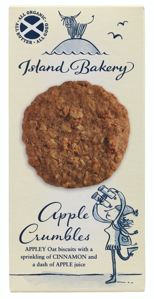 Island Bakery Biscuits - Apple Crumbles 125g