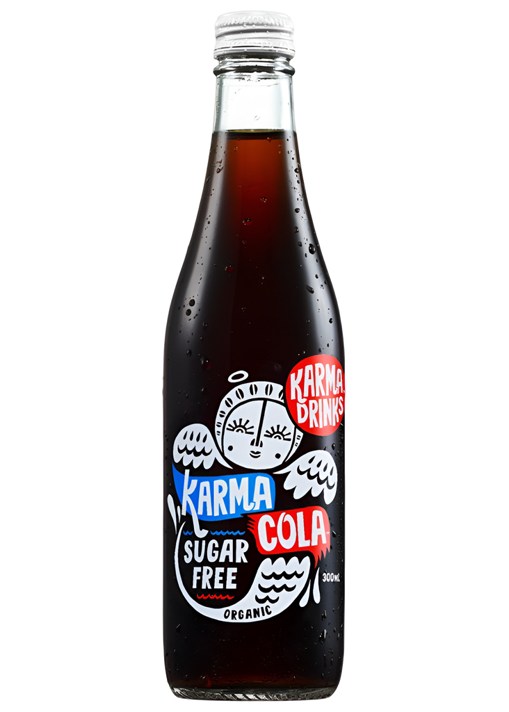 [20% OFF] Karma Drinks - BOTTLE Sugar Free Cola X 24 X 300ml