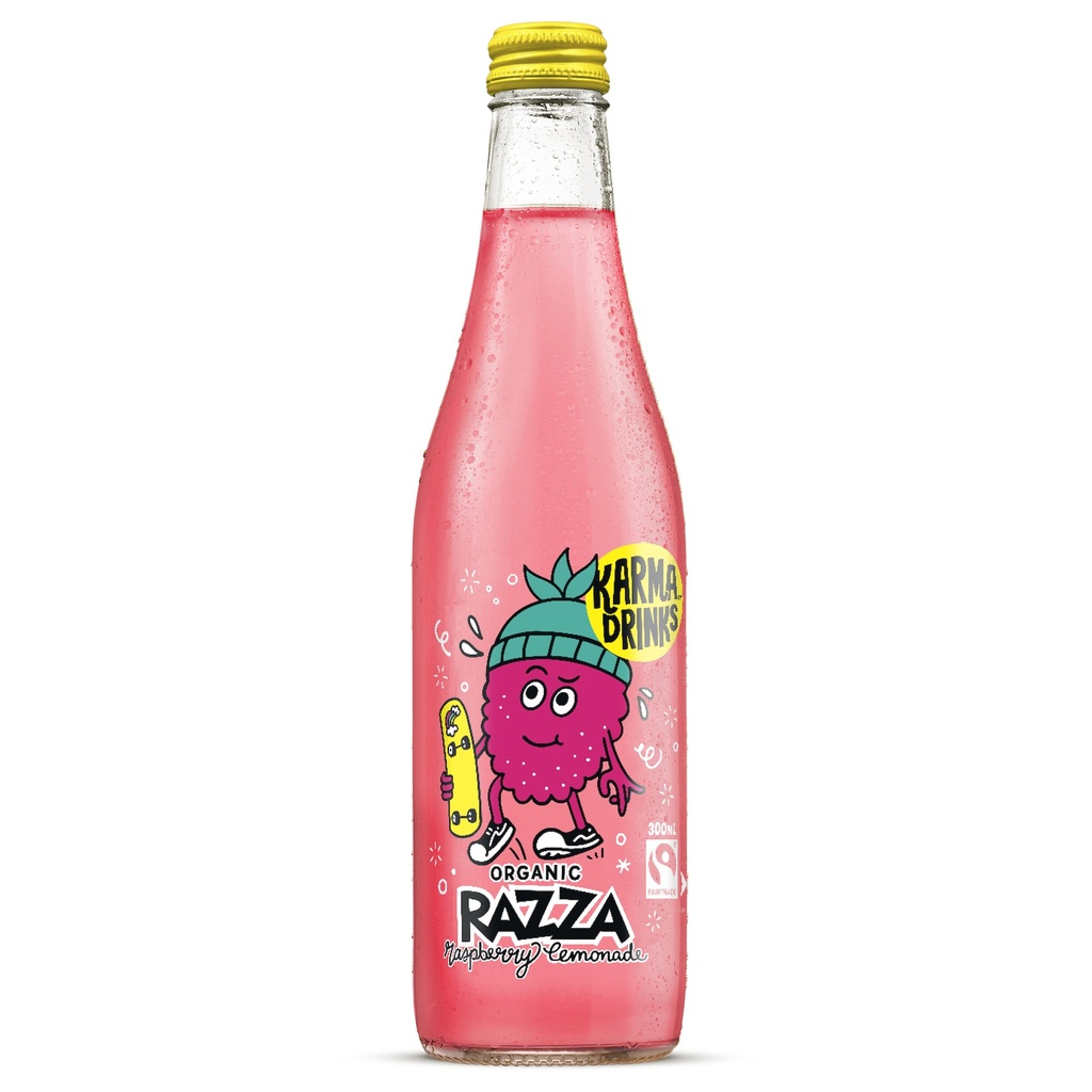 Karma Drinks - BOTTLE Razza Raspberry Lemonade X 24 X 300ml