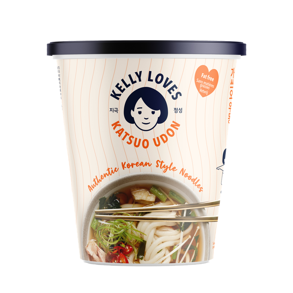Kelly Loves Instant Noodles - Katsuo Udon X 12 X 186g