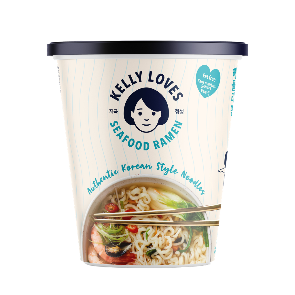 Kelly Loves Instant Noodles - Seafood Ramen X 12 X 168g