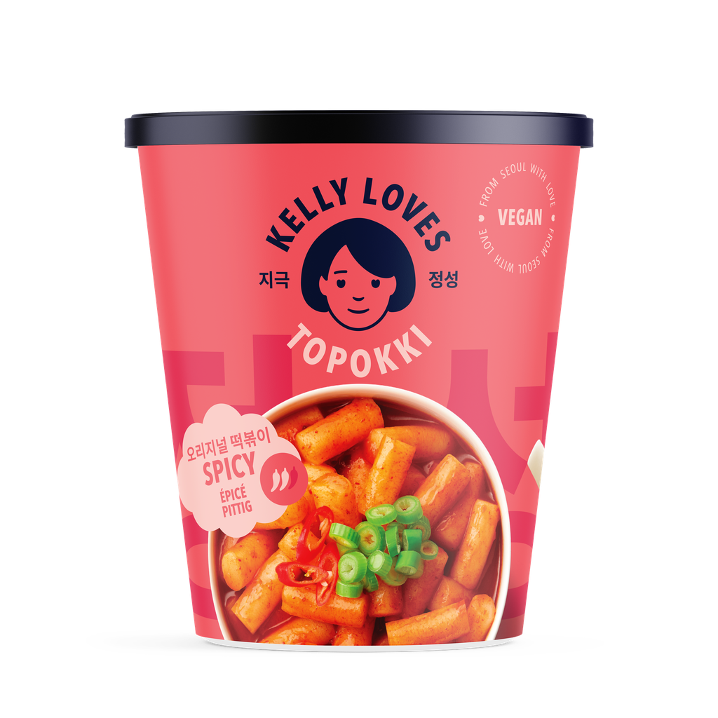 Kelly Loves Ready to Eat Toppoki - Spicy X 6 X 140g