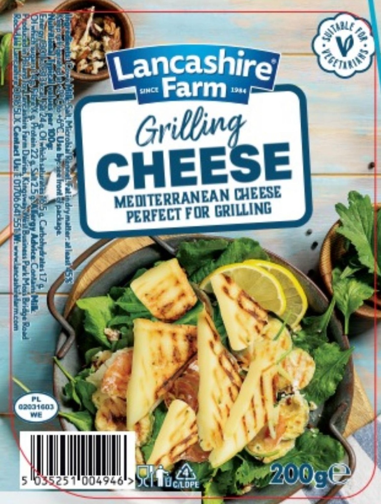 Lancashire Farm Cheese - Grilling 200g