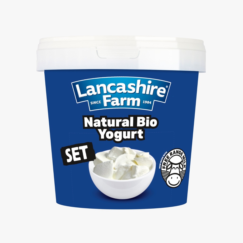 [PRE ORDER] Lancashire Farm Natural Yoghurt - LARGE Bio Set 1kg
