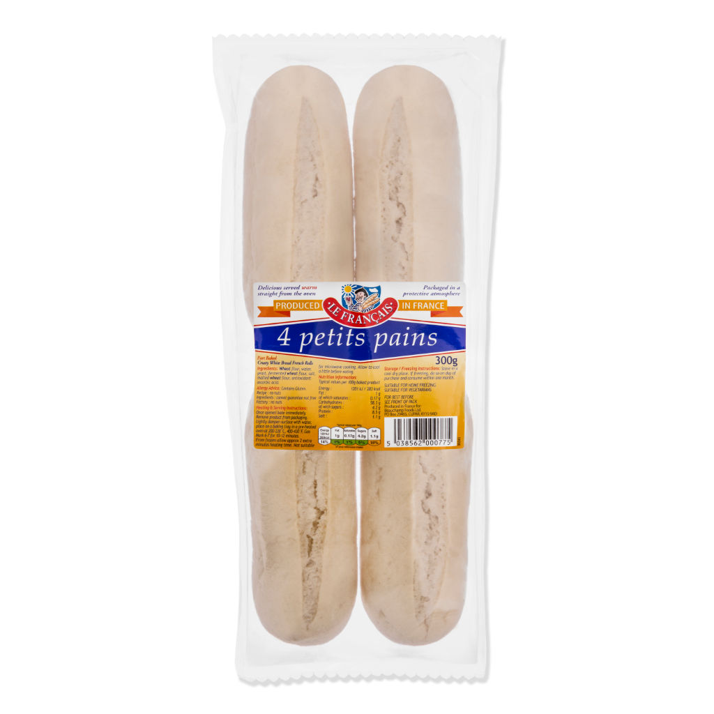 Le Francais Baguettes - Petit Pain 4pcs